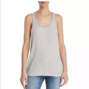 5/$40 Rag & Bone Womens Kat Gray Striped Split Back